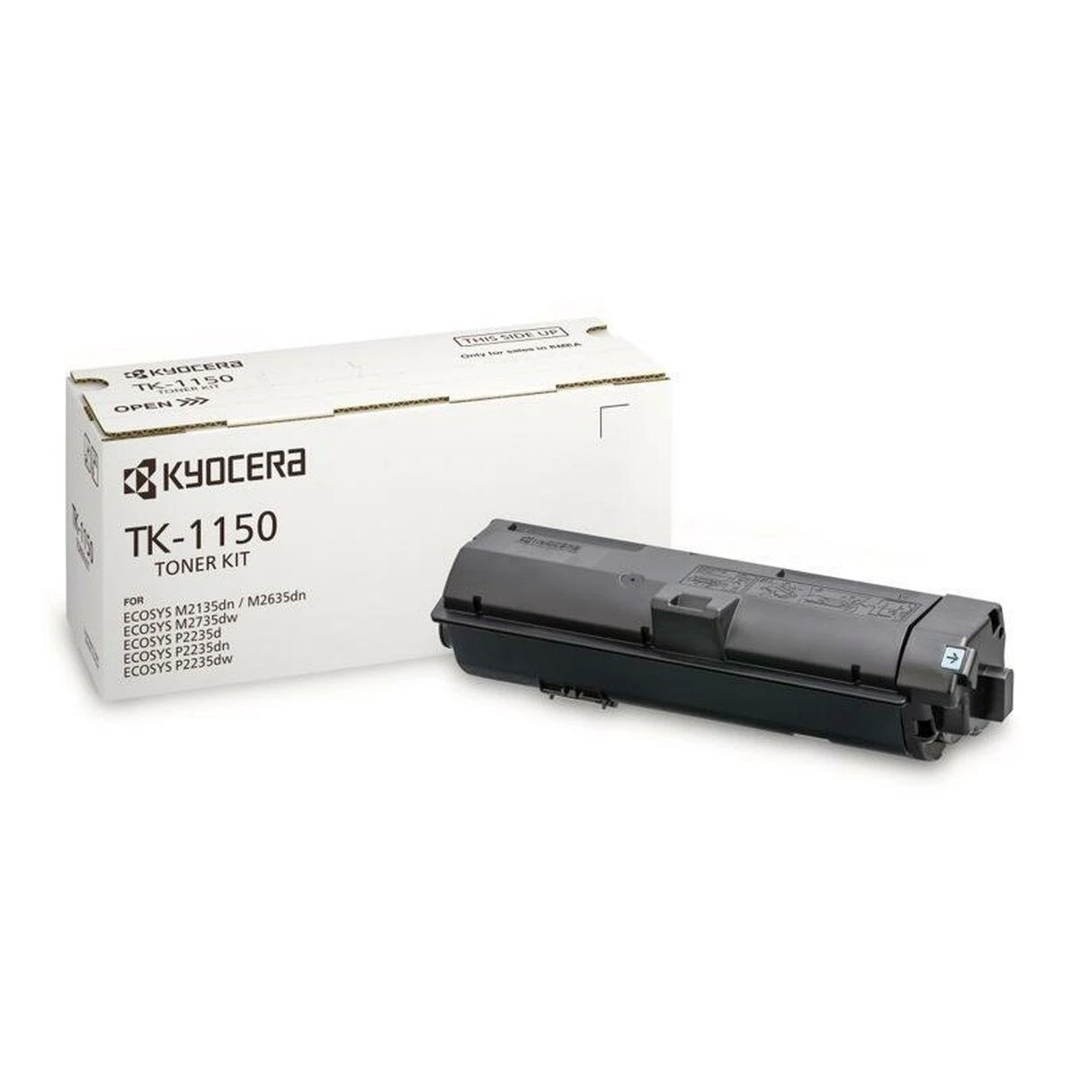 Kasetė Kyocera TK1150, juoda