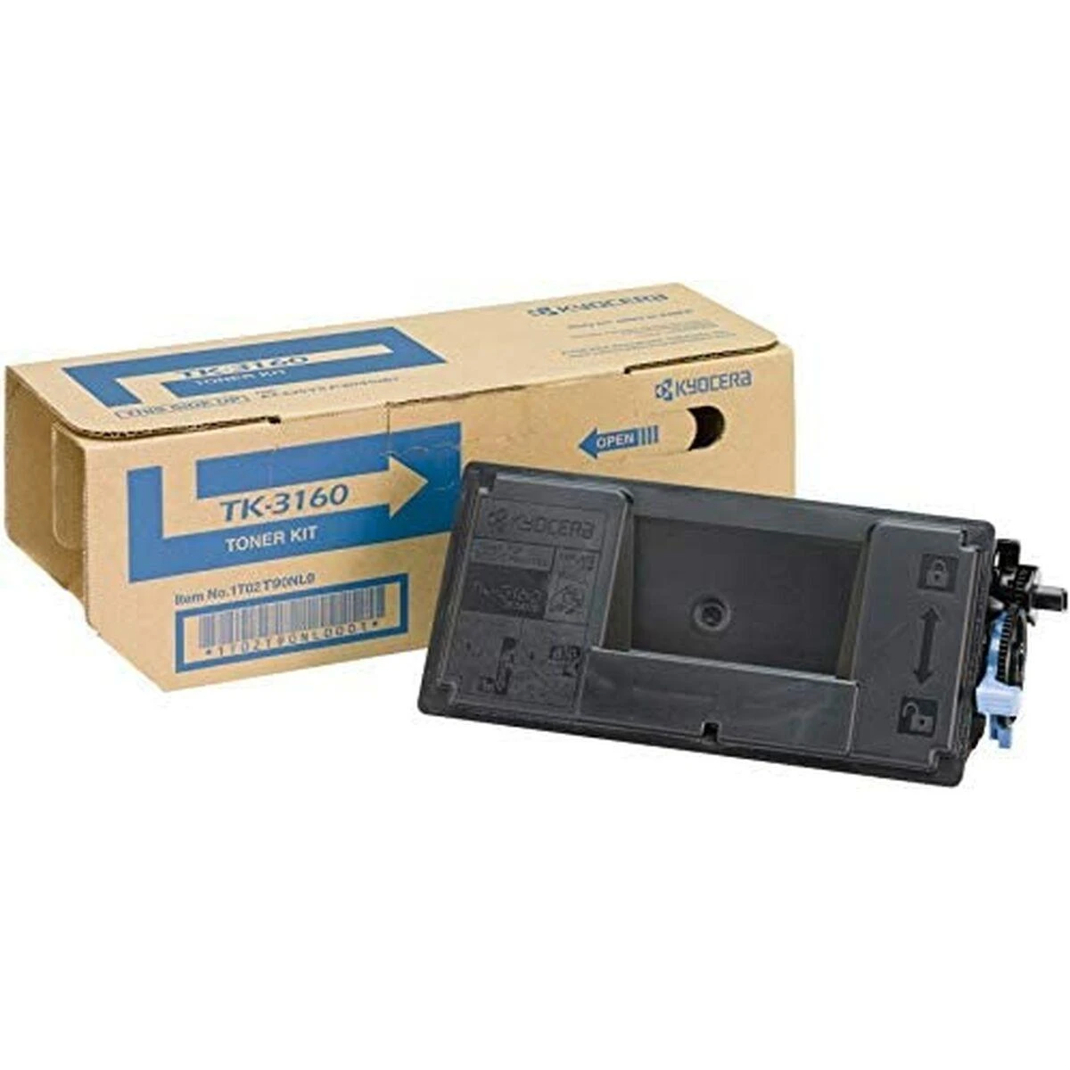 Kasetė Kyocera TK3160, juoda