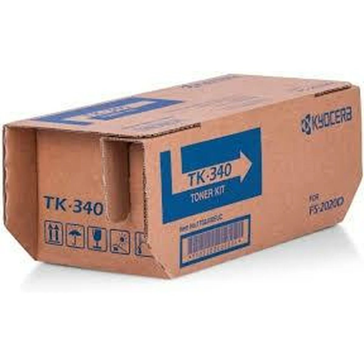 Kyocera TK-340 (1T02J00EU0) Lazerinė kasetė, Juoda