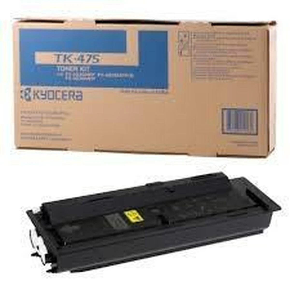 Kyocera TK-475 (1T02K30NL0), juoda kasetė lazeriniams spausdintuvams, 15000 psl.