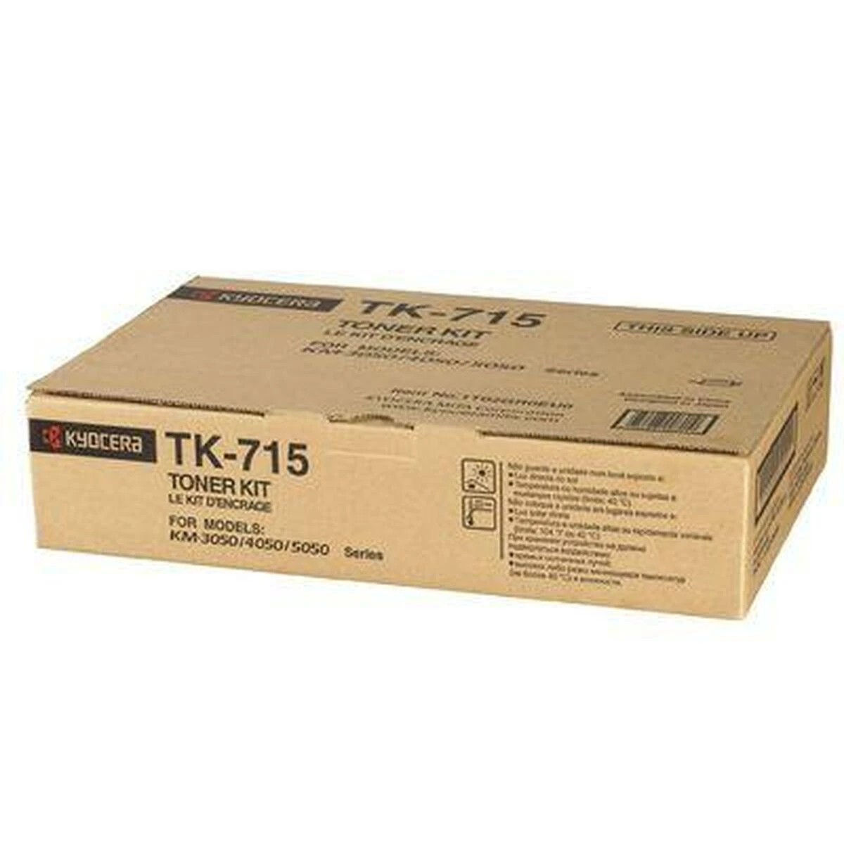 Kyocera TK-715 (1T02GR0EU0) Lazerinė kasetė, Juoda