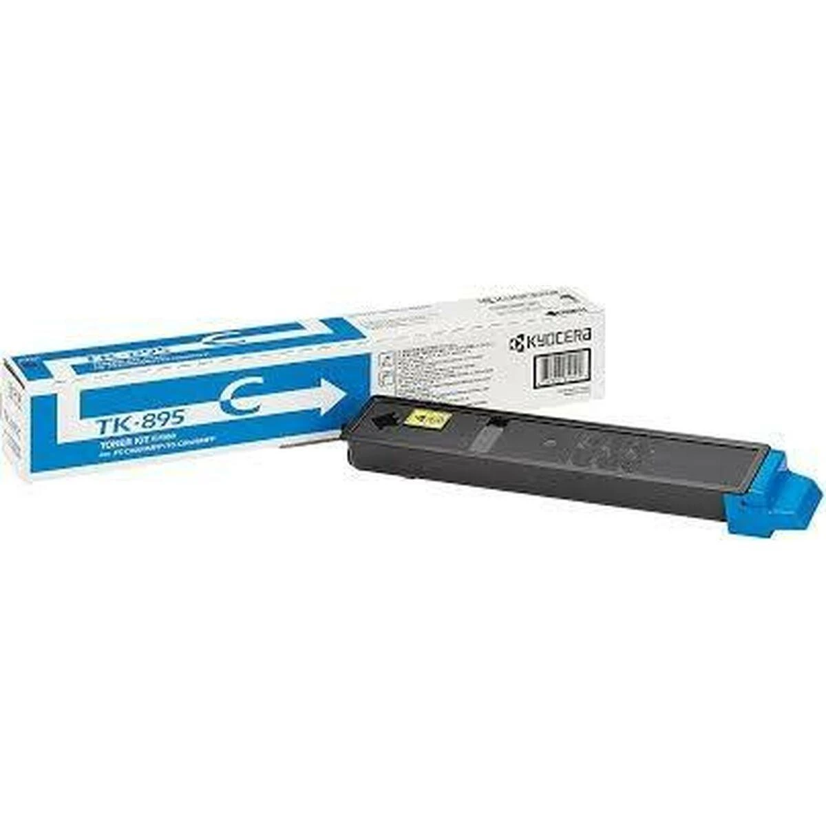Kyocera TK-895 (1T02K0CNL0), žydra kasetė lazeriniams spausdintuvams, 6000 psl.