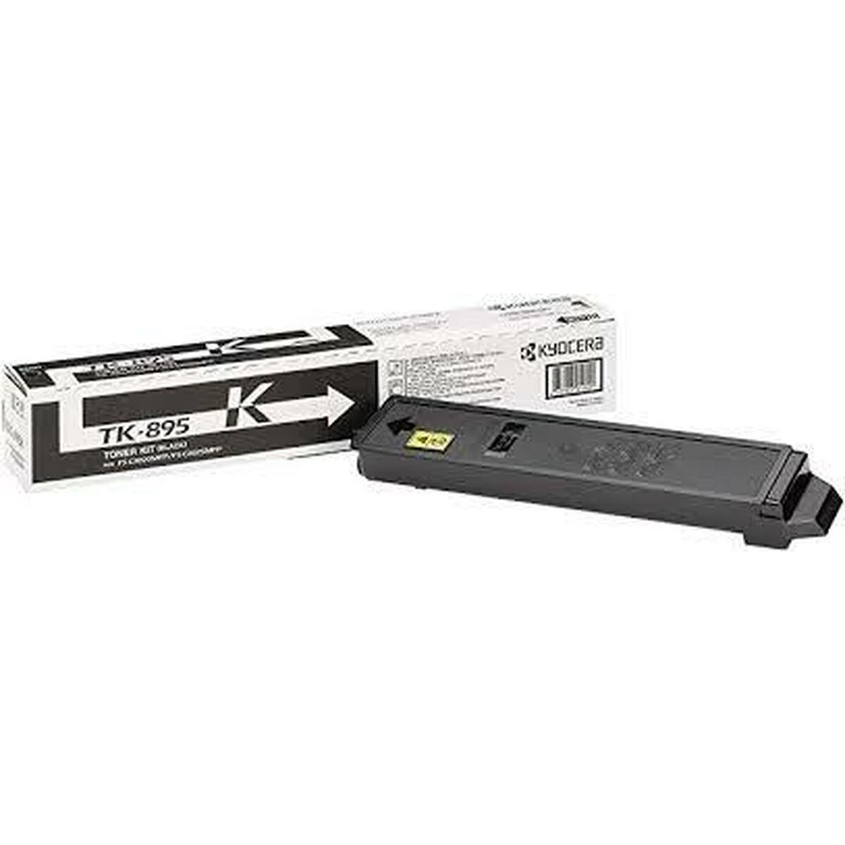 Dažomieji milteliai KYOCERA TK-895K, Juoda