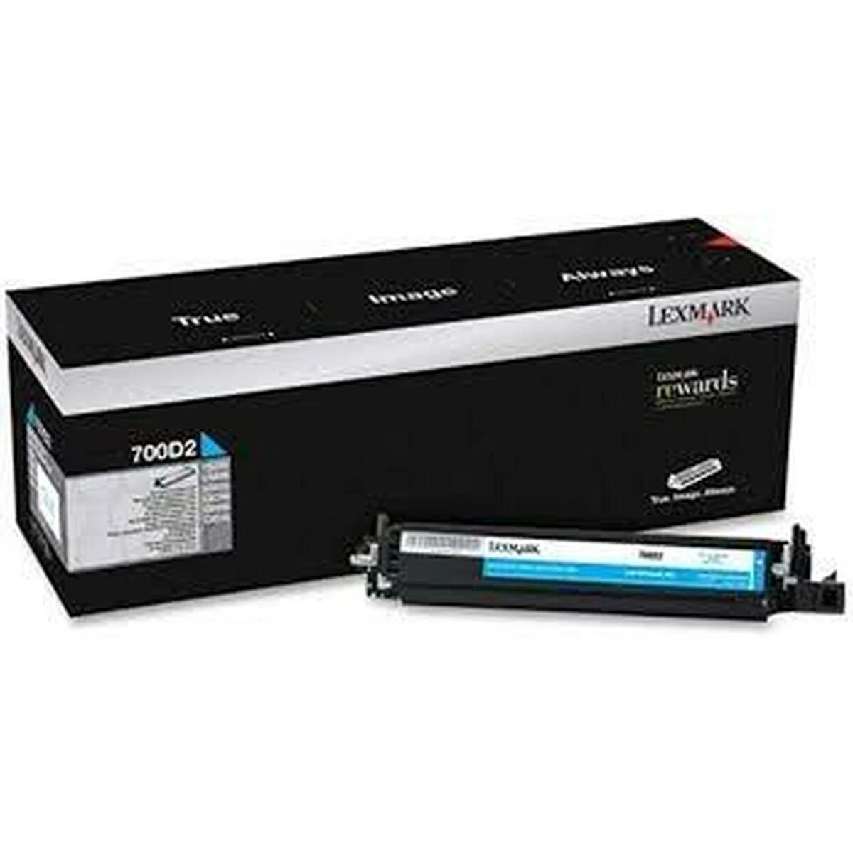 „Lexmark“ ryškalo blokas, žydras (70C0D20, 700D2)