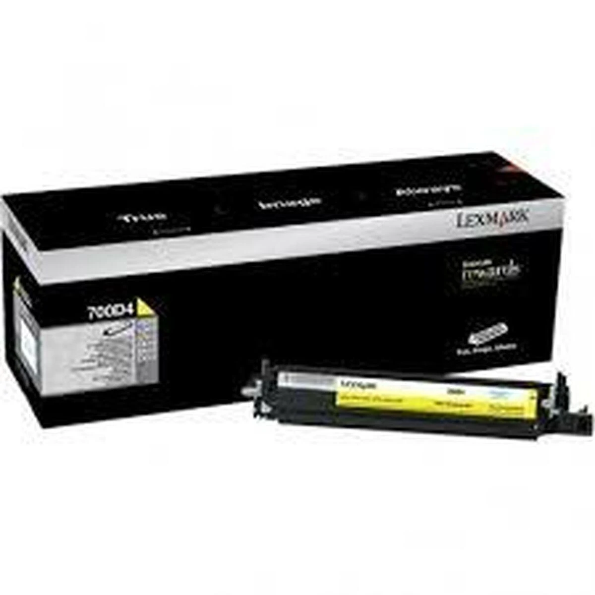 Lexmark 70C0D40 kūrėjų skyrius, Geltona, 40 000 puslapių