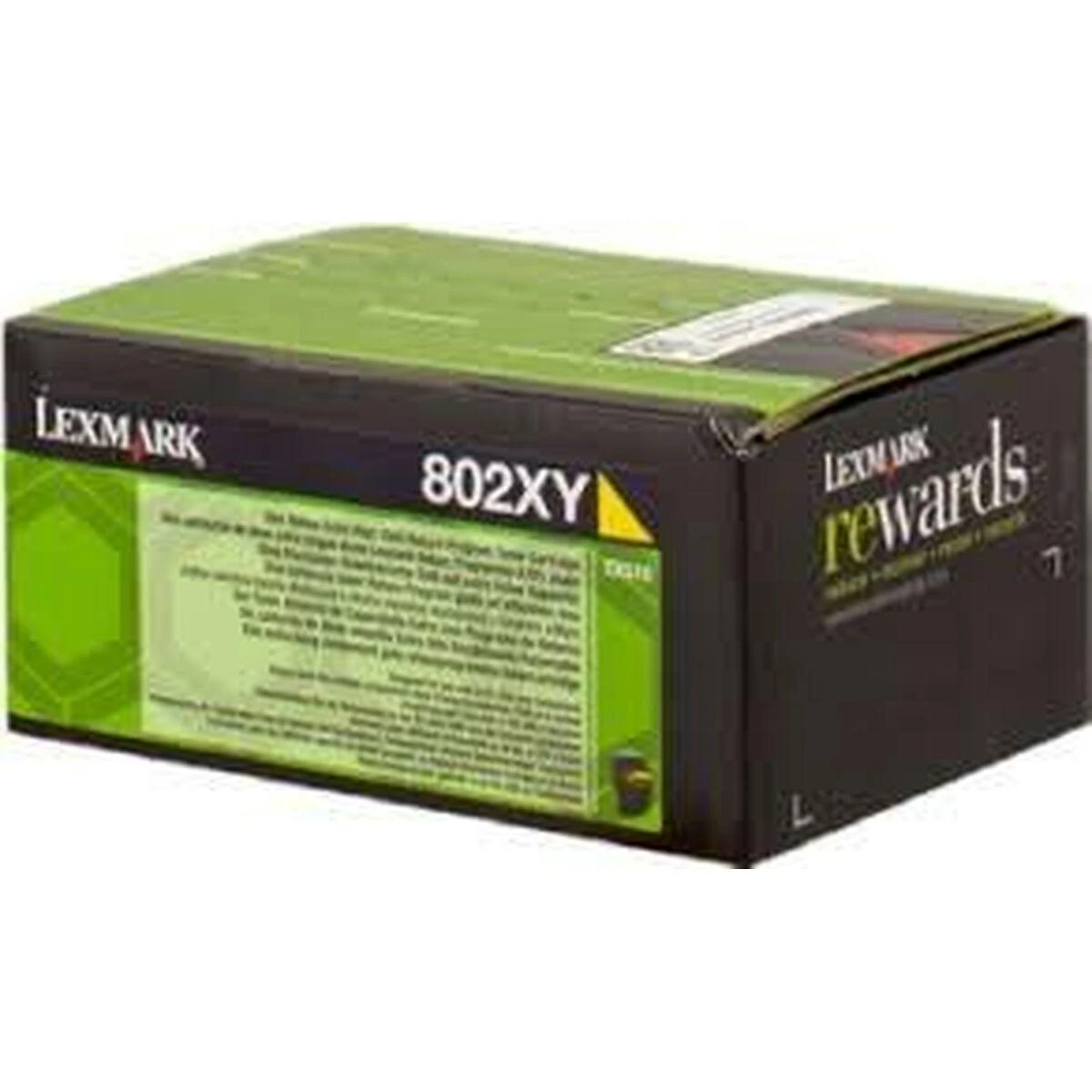 Lexmark 802YX (80C2XY0) Return, geltona kasetė