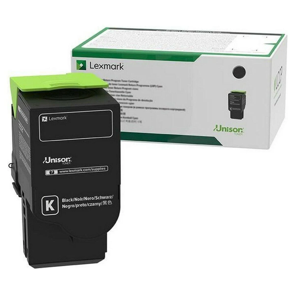 Lexmark C2320K0 tonerio kasetė Originalus Juoda 1 vnt