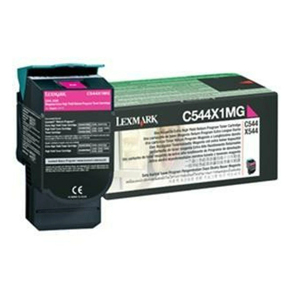 „Lexmark“ kasetės purpurinė (C544X1MG) grąžinimas