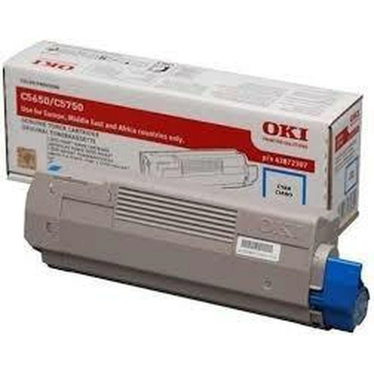 OKI Toneris cyan 2000pages fuer C5650 C5750