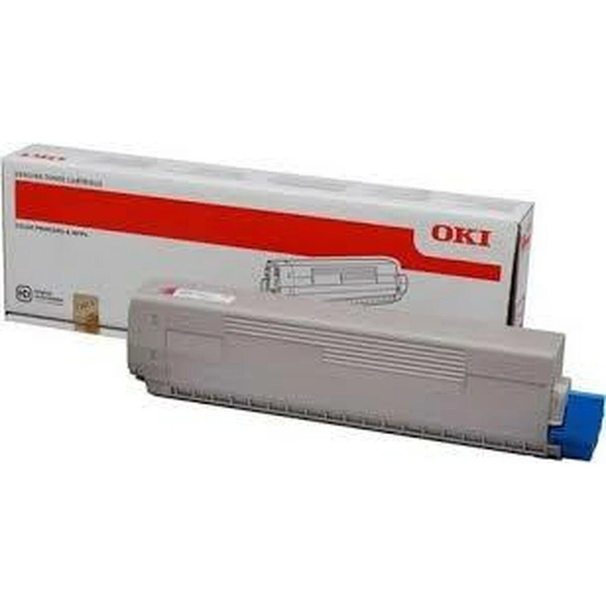 OKI C831 C841 dažų kasetė rausvai raudona standartinė talpa 10 000 puslapių 1 pakelis Magenta toner C831/841 series (10K)
