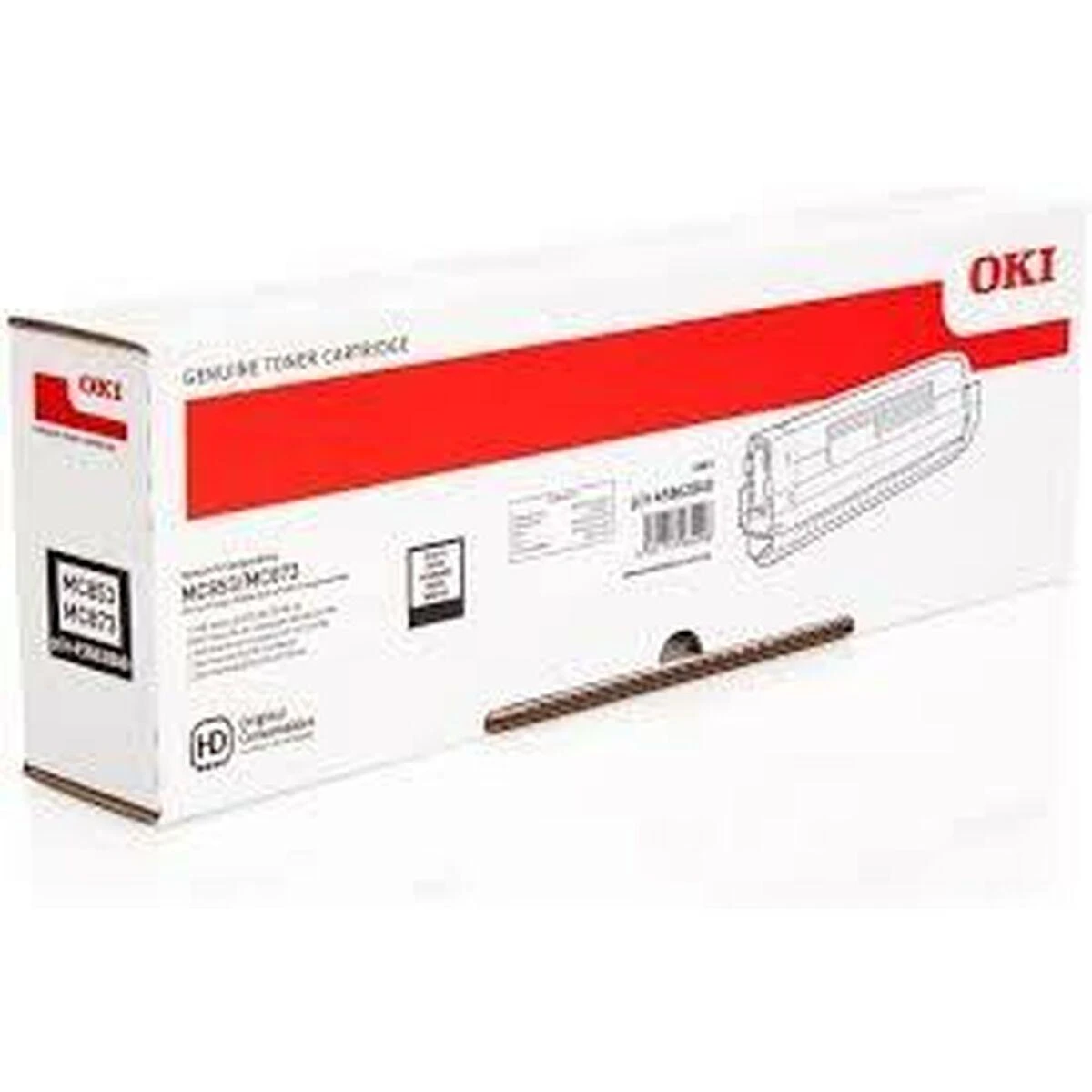 OKI MC853/873 juodas dažiklis 7,3K