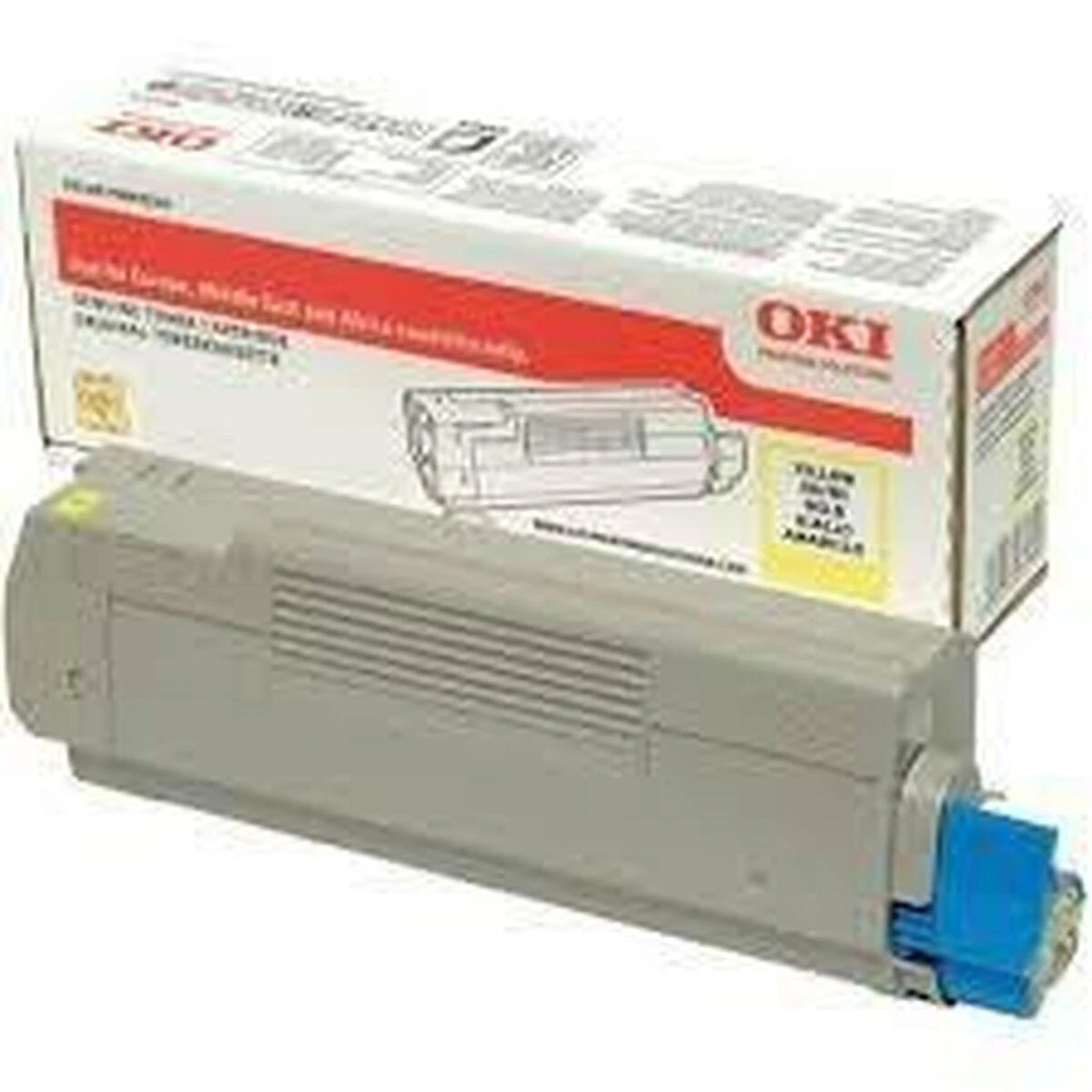 OKI 46507613 tonerio kasetė Originalus Geltona 1 vnt