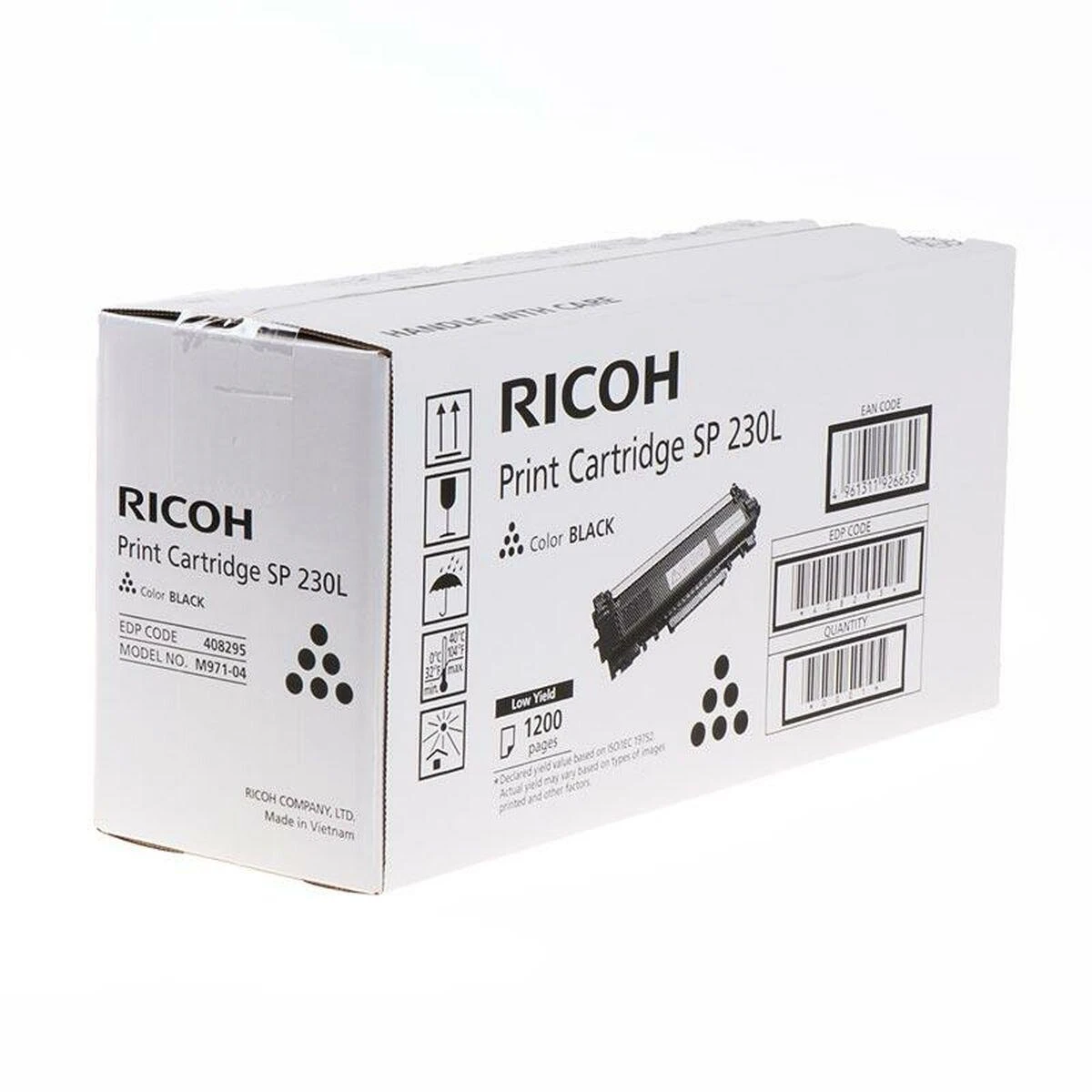Ricoh Toneris SP230 Juodas Juodas (408295)