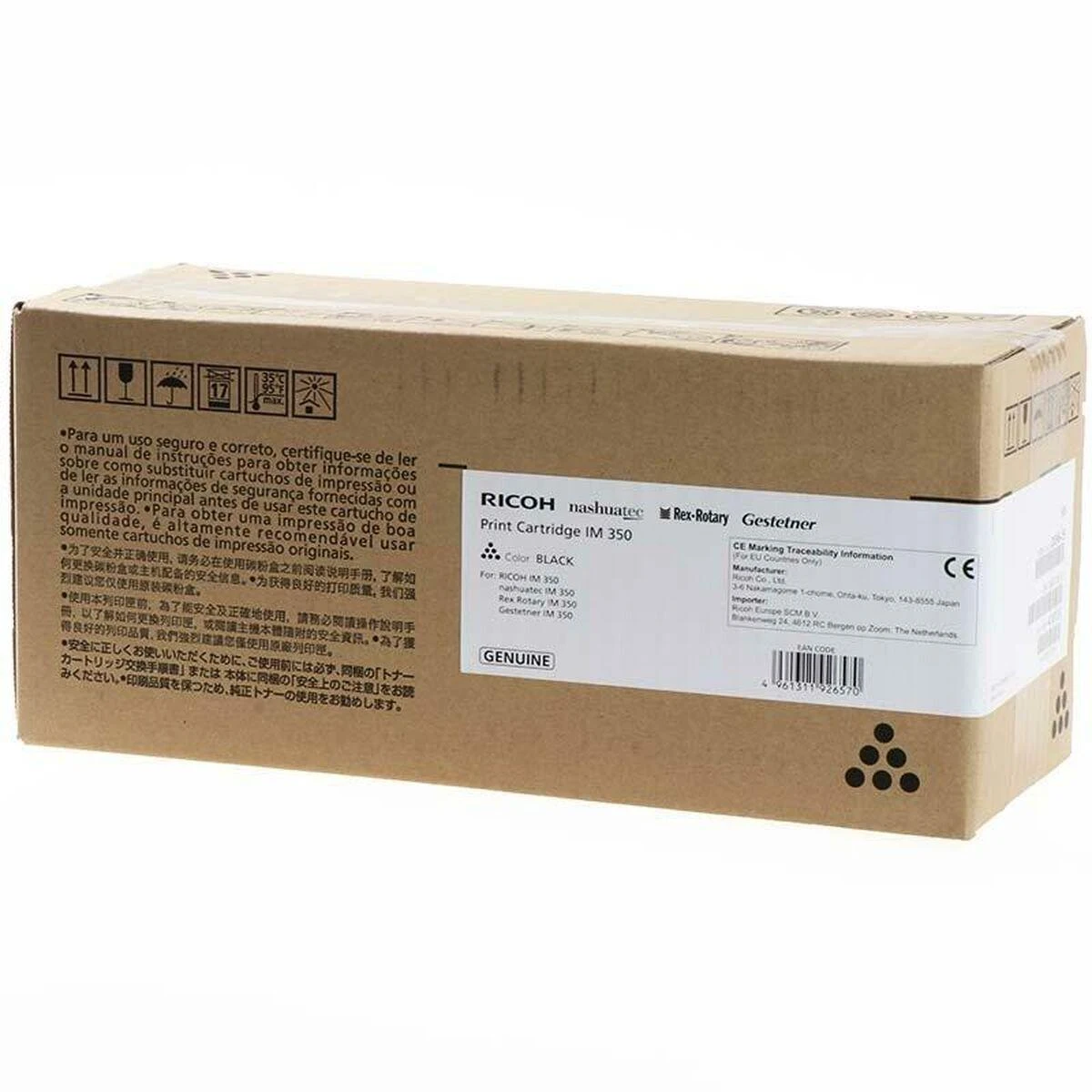 Tonerio Kasetė - Ricoh IM 350 9000 Puslapių Juoda