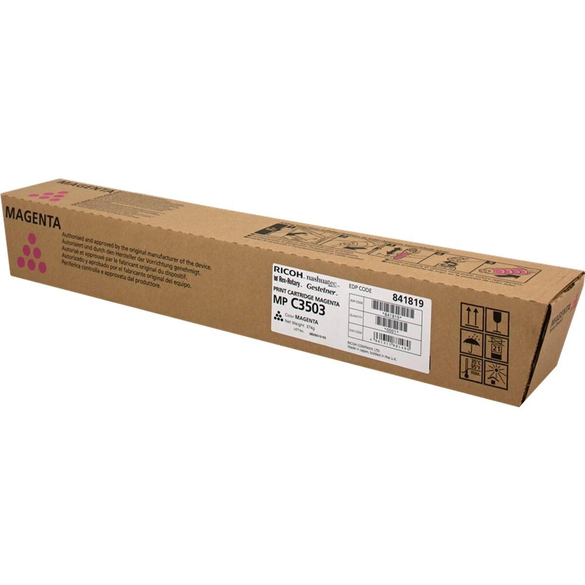 Ricoh MP C3503 (841819) Lazerinė kasetė, Purpurinė