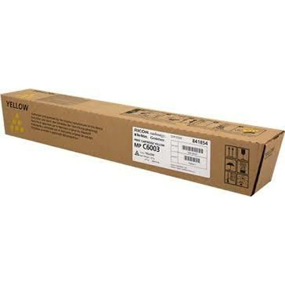Ricoh Cartridge MP C6003 Geltona Geltona (841854)