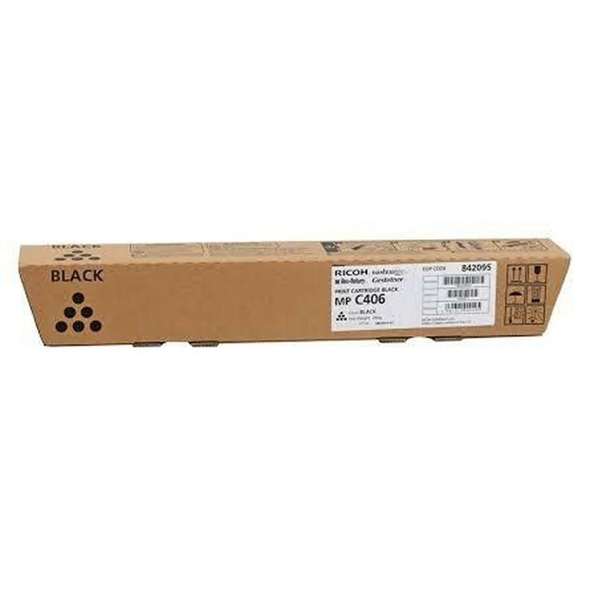 Ricoh MP C406 (842095) Lazerinė kasetė, Juoda