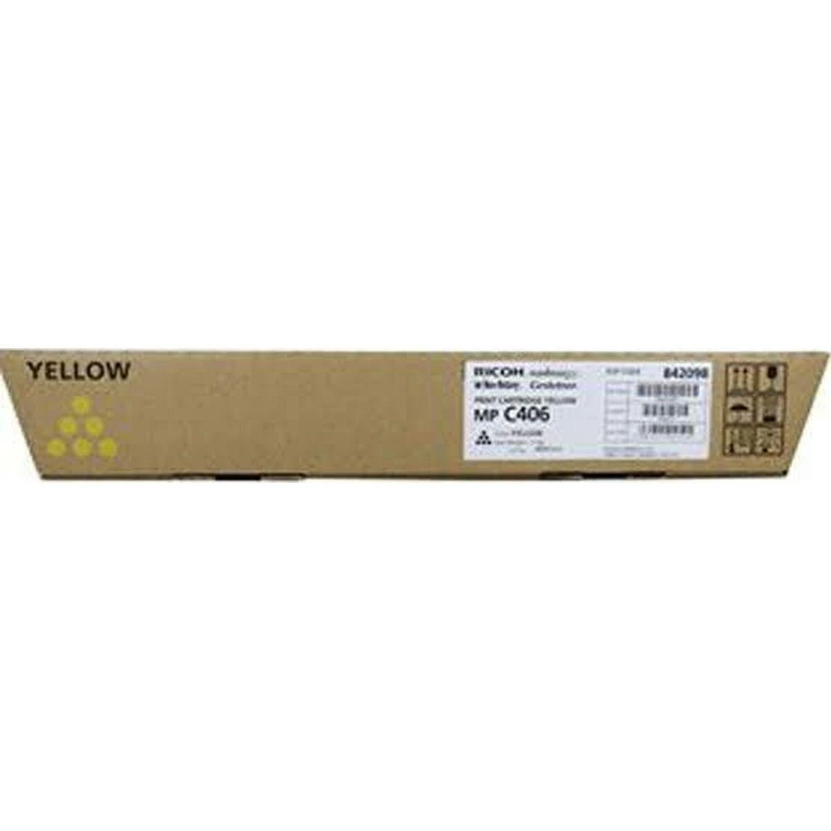 Ricoh MP C406 (842098) Lazerinė kasetė, Geltona