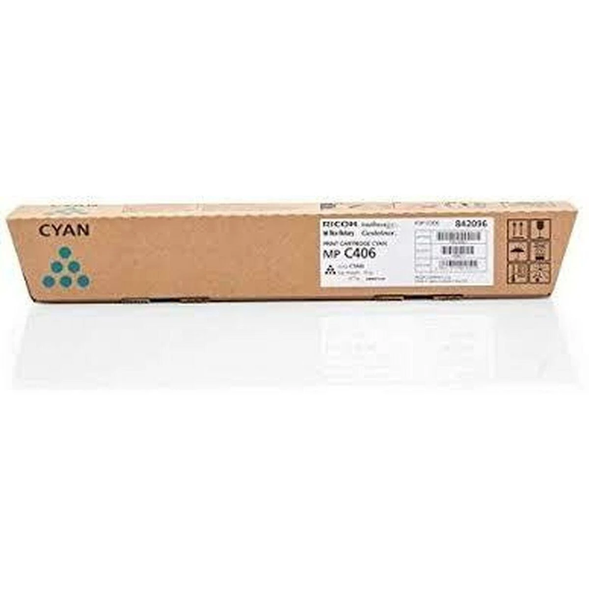 Ricoh MP C406 (842096) Lazerinė kasetė, Žydra