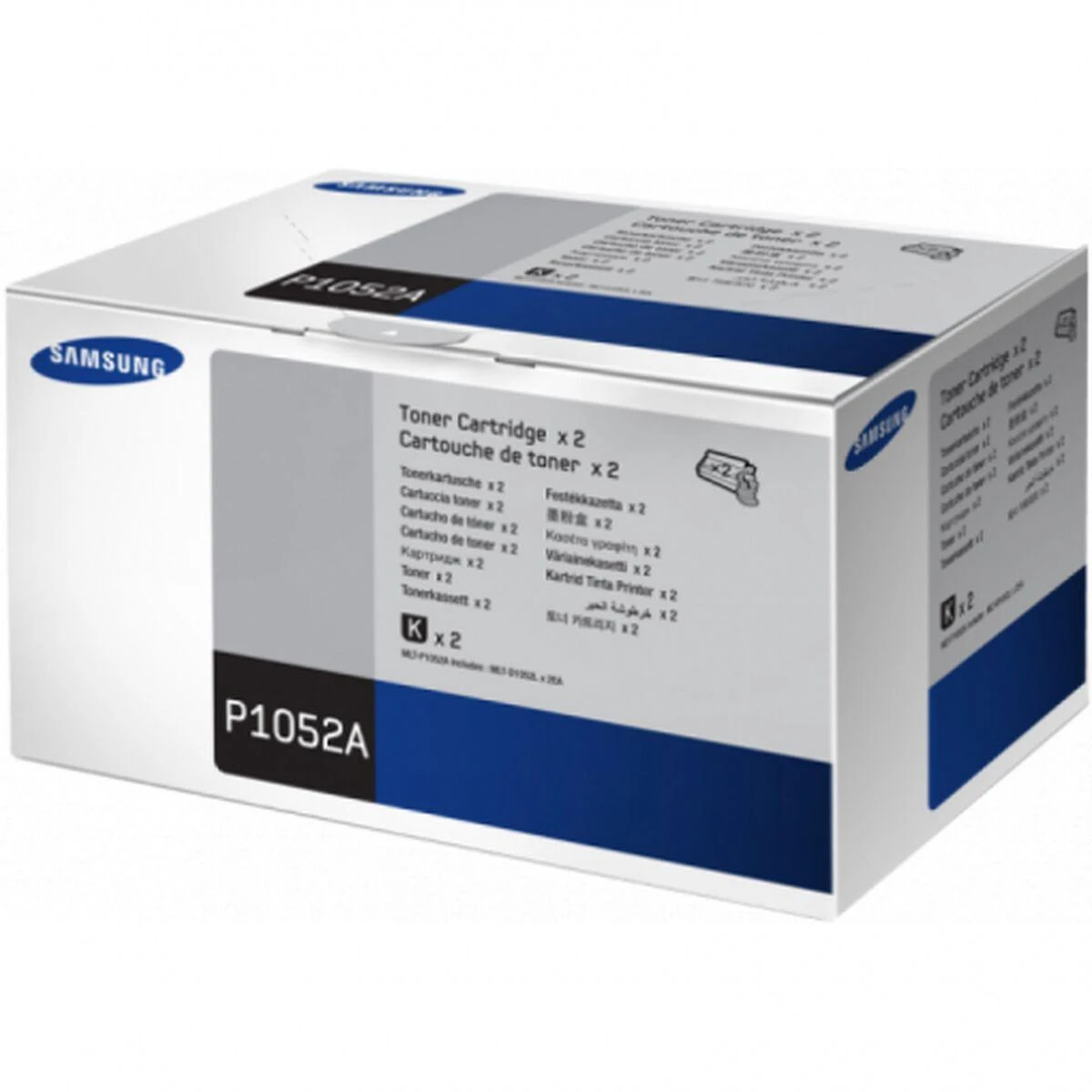 Hewlett Packard (HP) HP Samsung MLT-P1052A 2-pack High Yield Juodas Toneris Cartridges