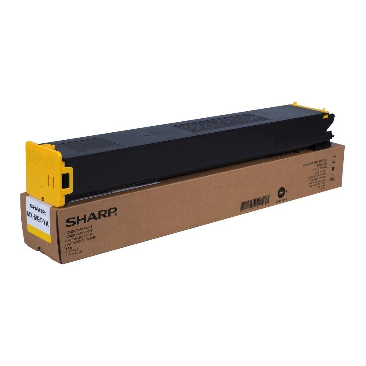 Sharp MX61GTYA, geltona kasetė