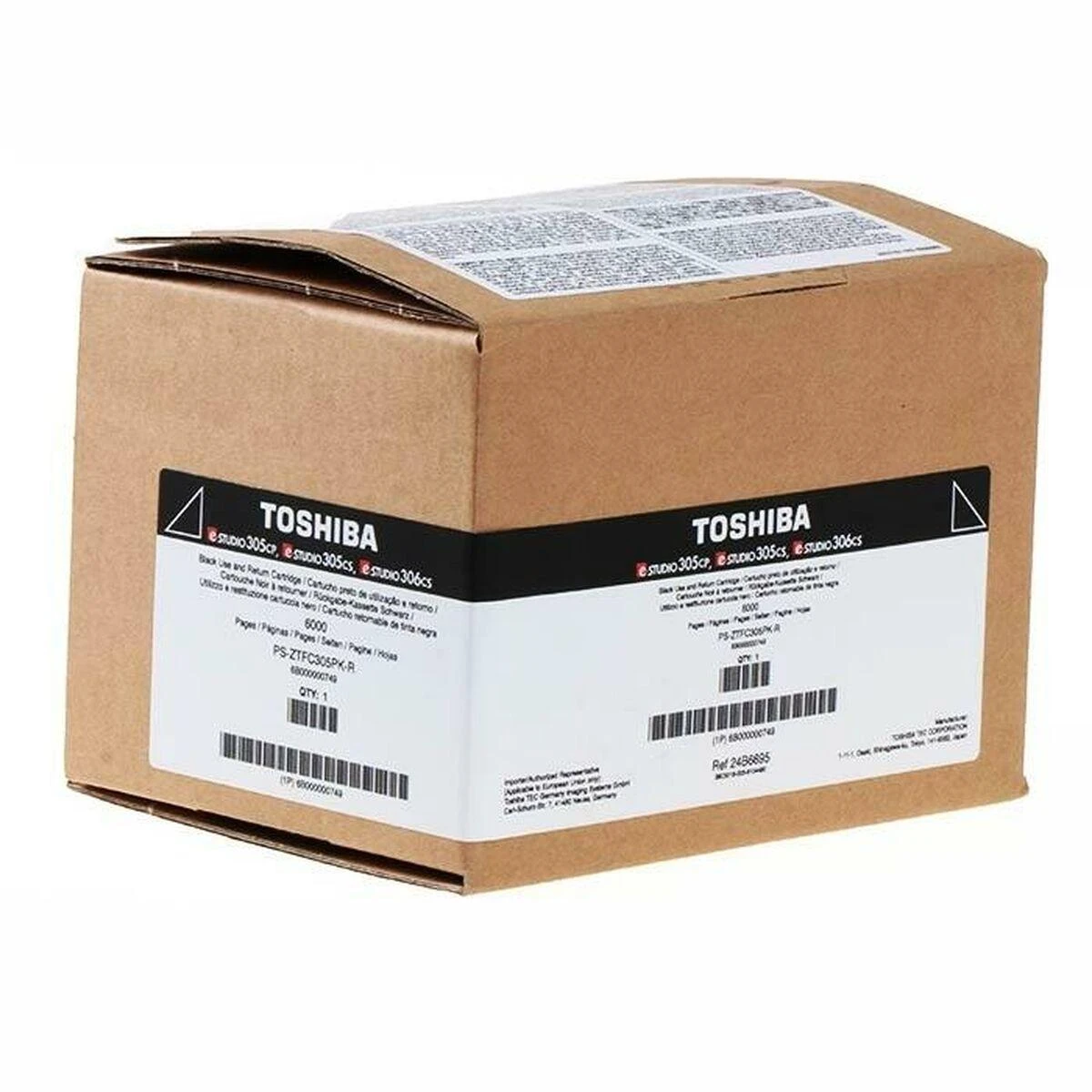 Toshiba T-305PK-R (6B000000749), juoda kasetė