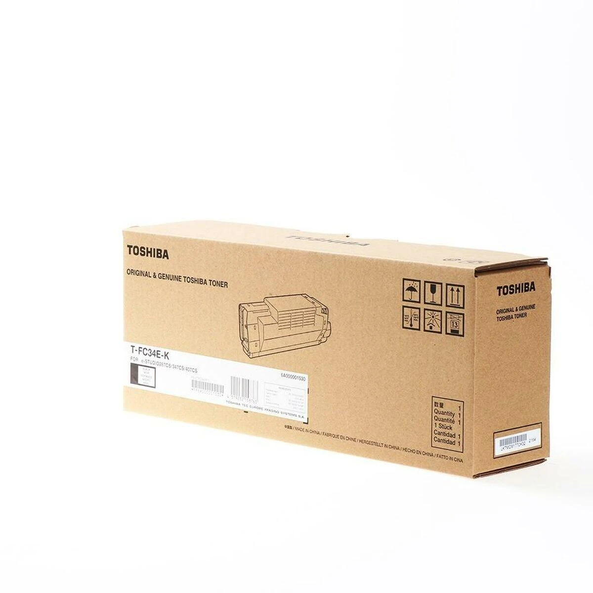 Toshiba Toneris T-FC34EK TFC34EK Juodas Juodas (6A000001783) (6A000001810)