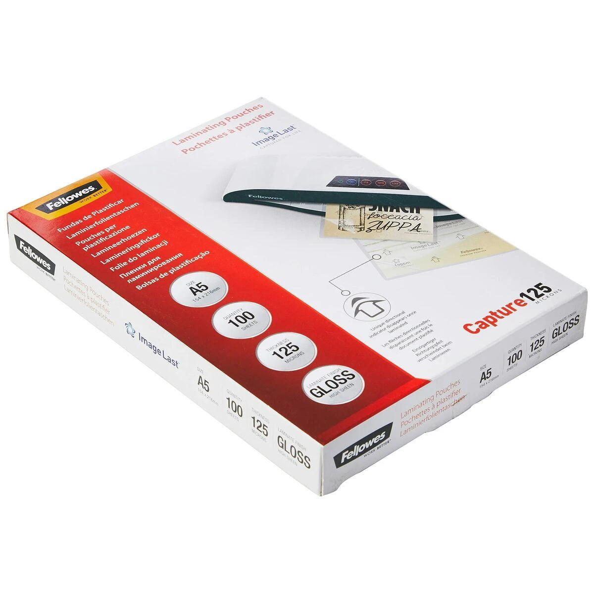 FELLOWES IL LAMINAVIMO KOMPLEKTIS A5 125MIC 100PK