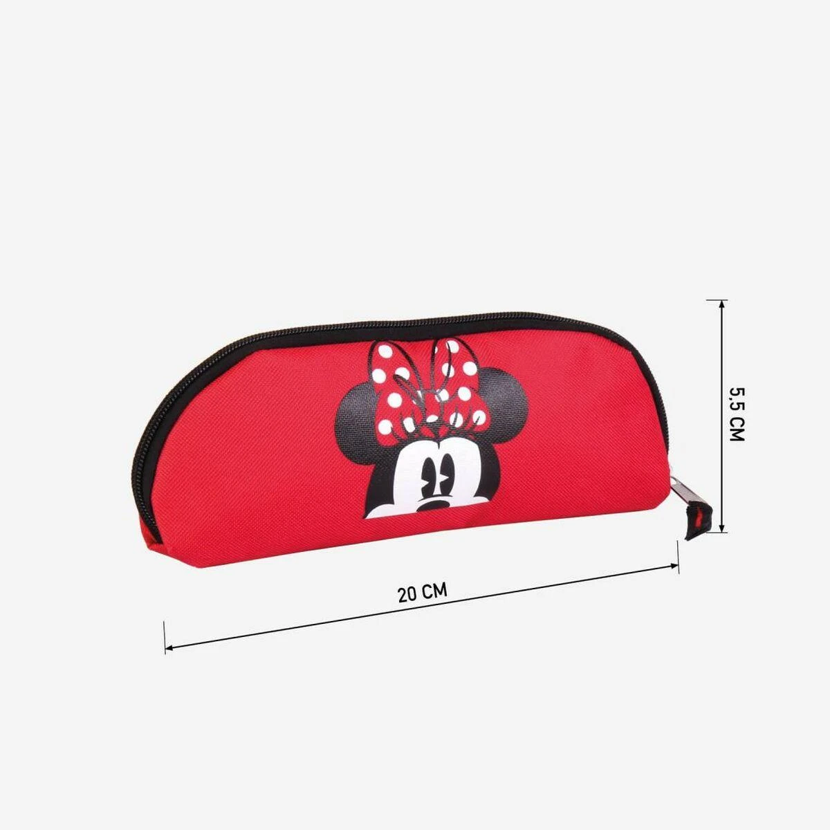 dėklu Minnie Mouse Raudona (22 x 7 x 4 cm)