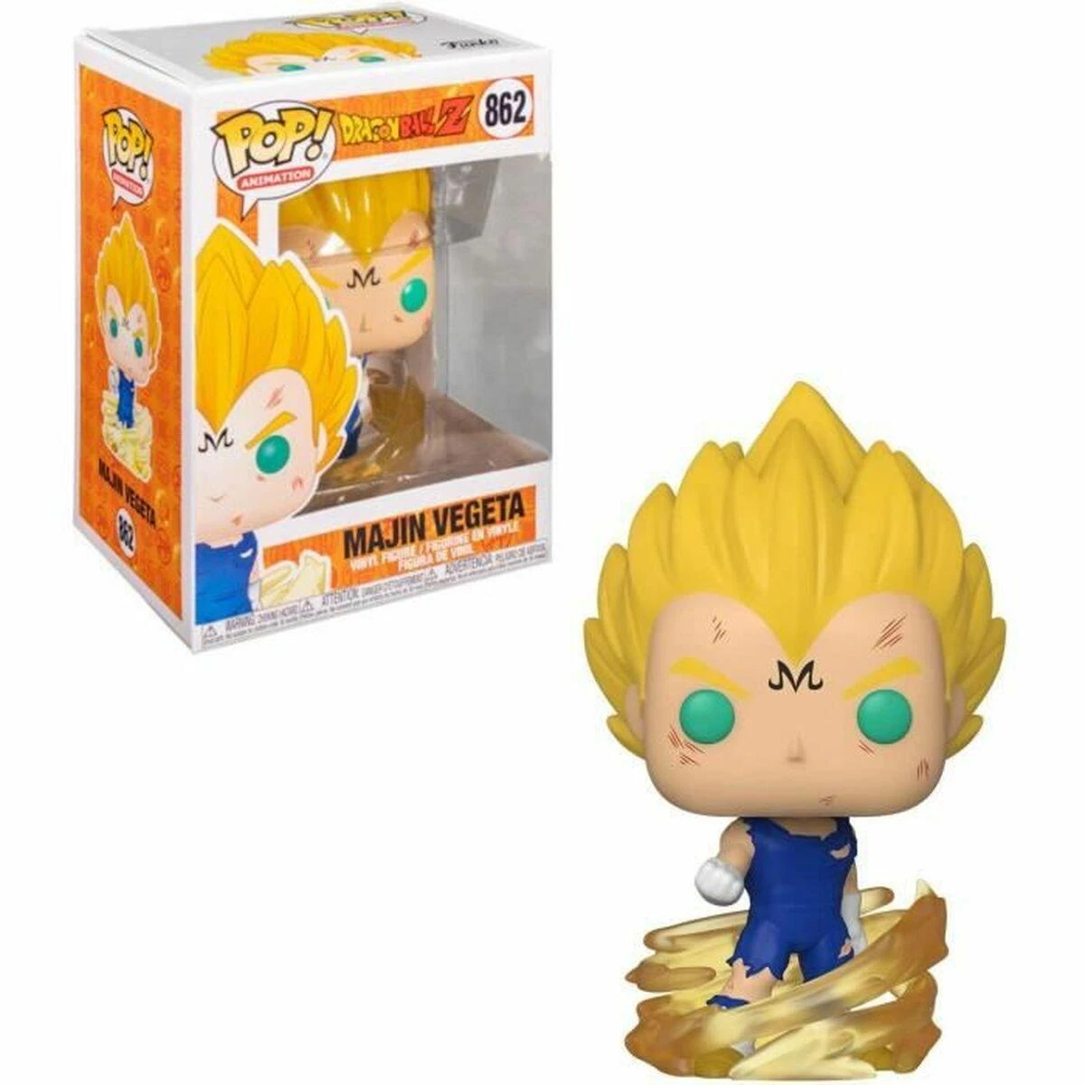 FUNKO POP! Vinilinė figūrėlė Dragon Ball Z - Majin Vegeta, 13 cm