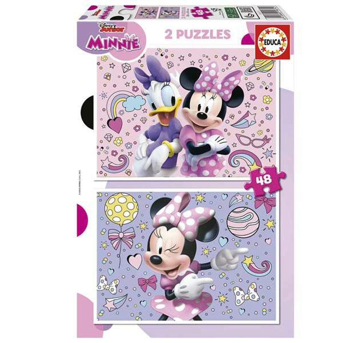 Educa Dėlionė 2x48 Minnie Mouse