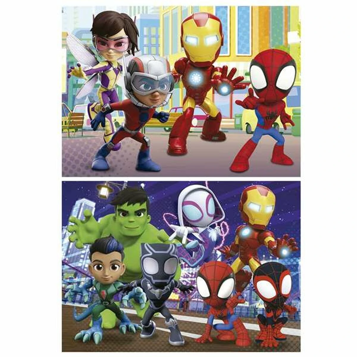 Educa dėlionė 2x48 vnt. - Spidey ir draugai