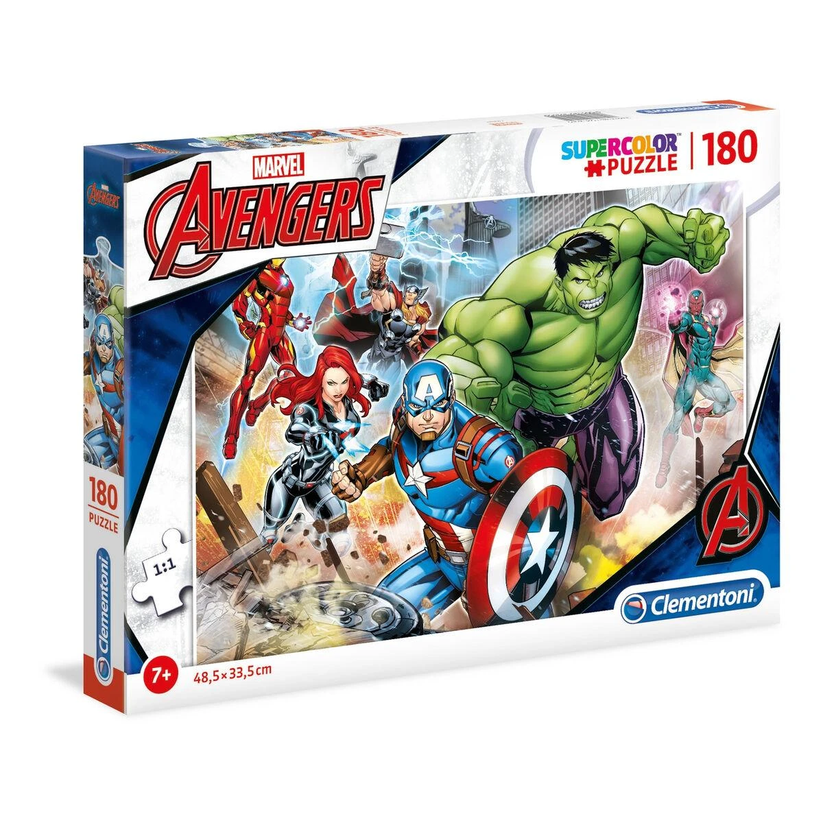 Clementoni Dėlionė 180 vnt. - The Avengers (Keršytojai)