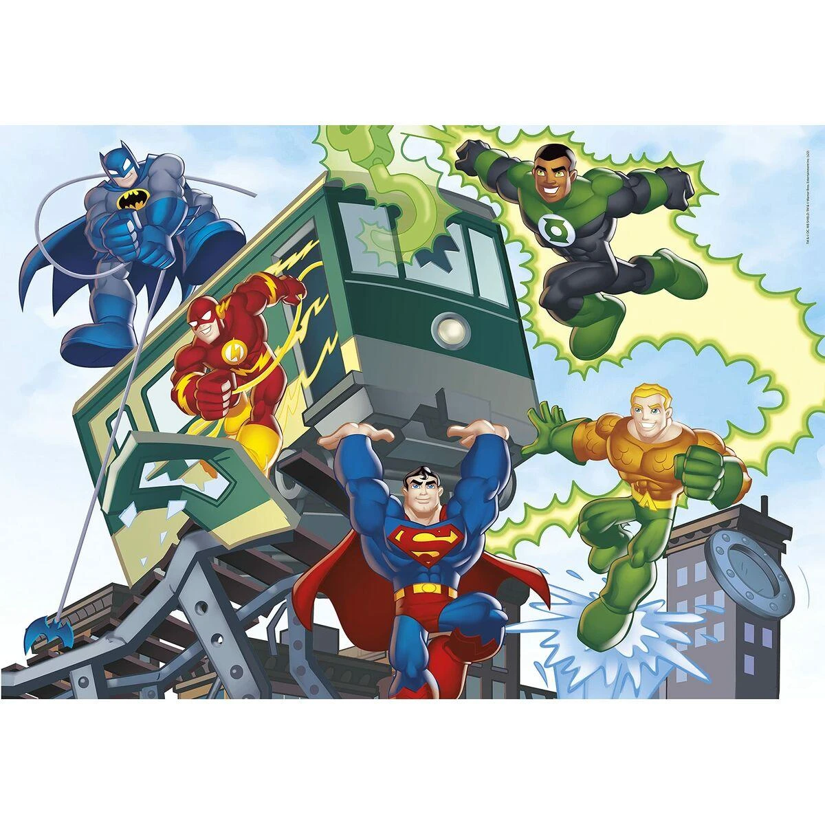 Clementoni Dėlionė 60 vnt. - Superherojai