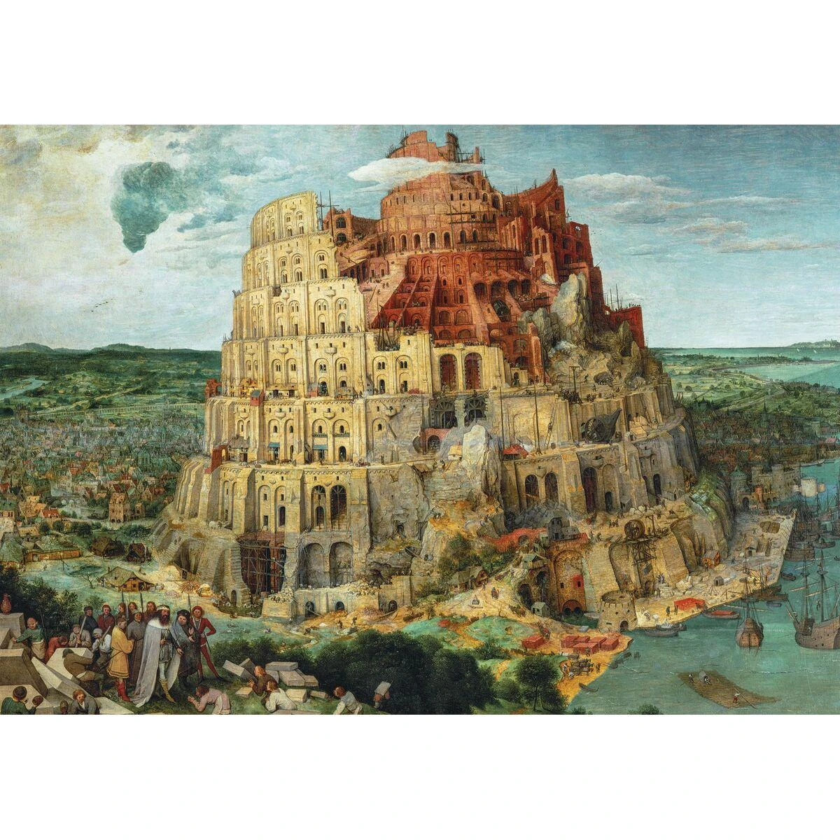 Clementoni Dėlionė 1500 vnt. - Babelio bokštas