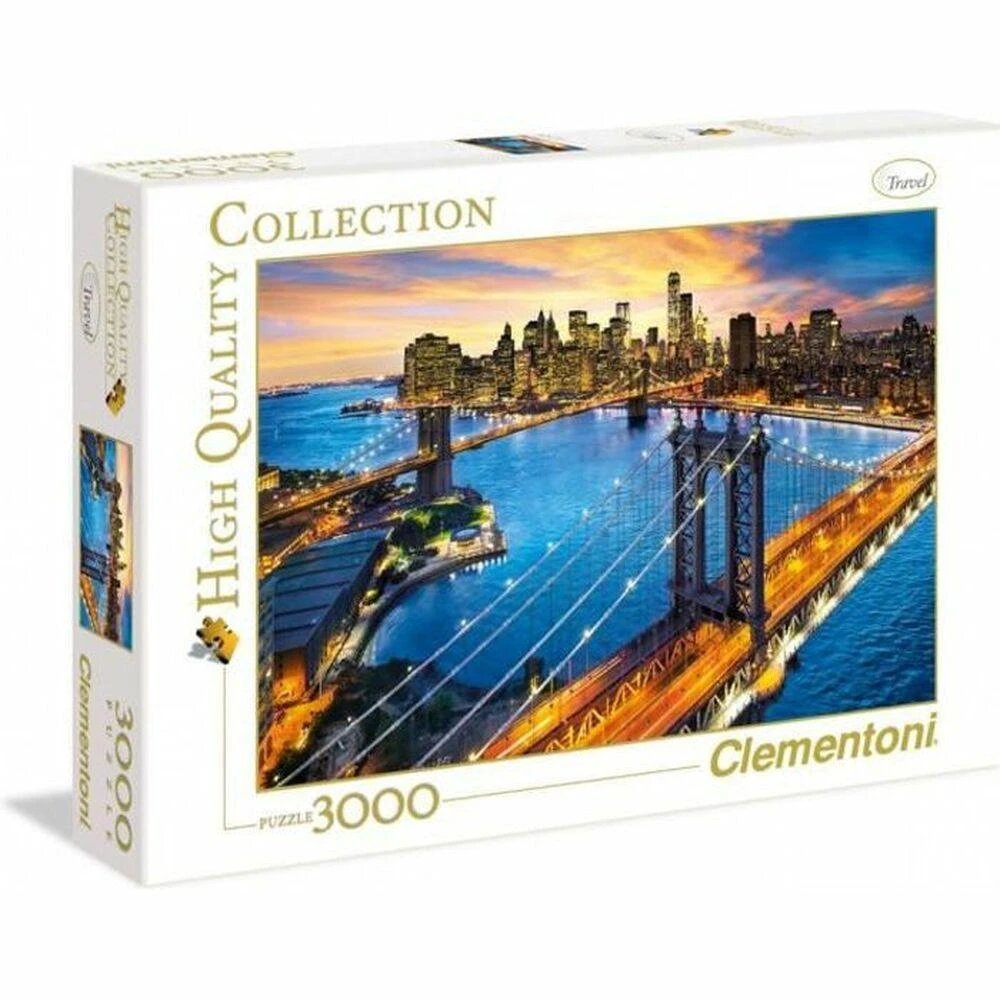 Clementoni Dėlionė 3000 vnt. - Niujorkas (New York)