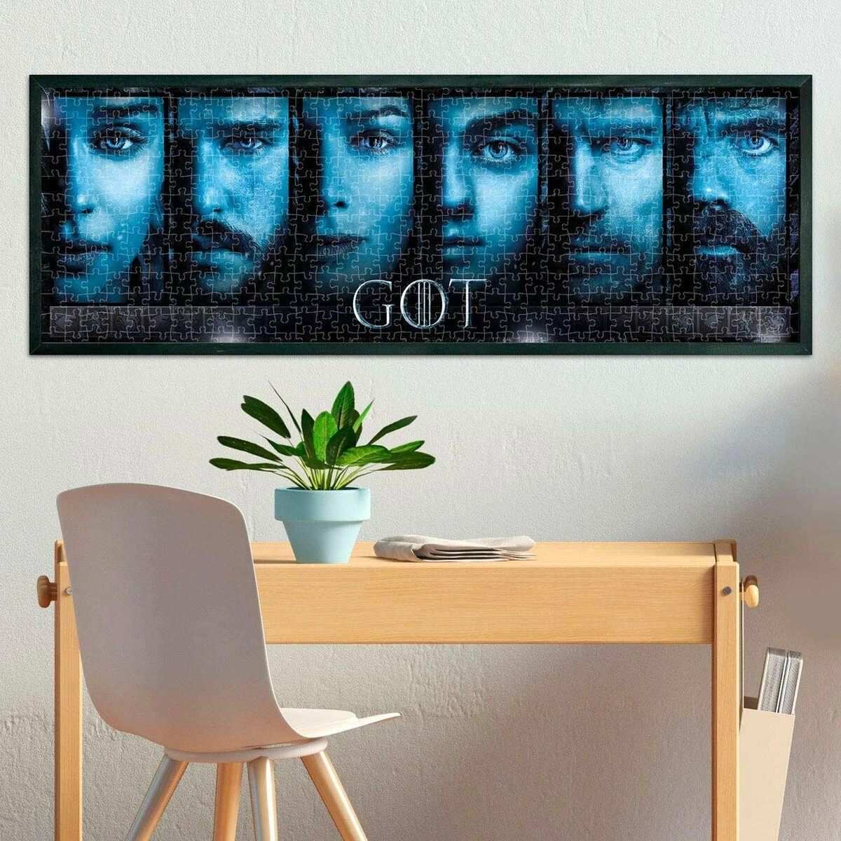 Clementoni Dėlionė 1000 vnt. - Sostų karai (Game of Thrones)