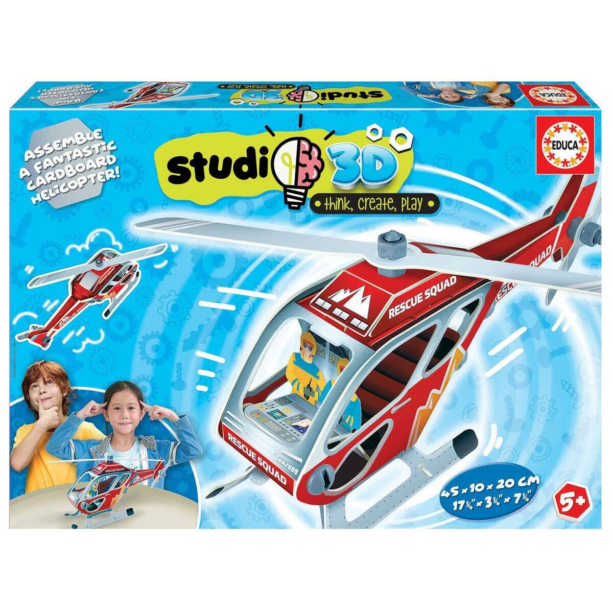 Educa Dėlionė 3D GELBĖTOJŲ MALŪNSPARNIS 5-7 metų