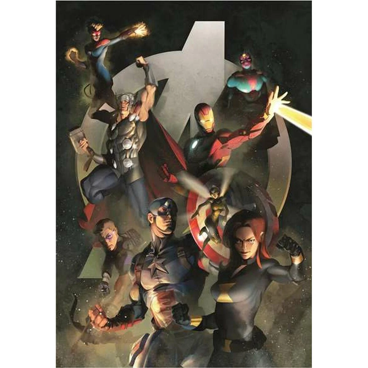 Clementoni Dėlionė 1000 vnt. - Keršytojai (The Avengers)