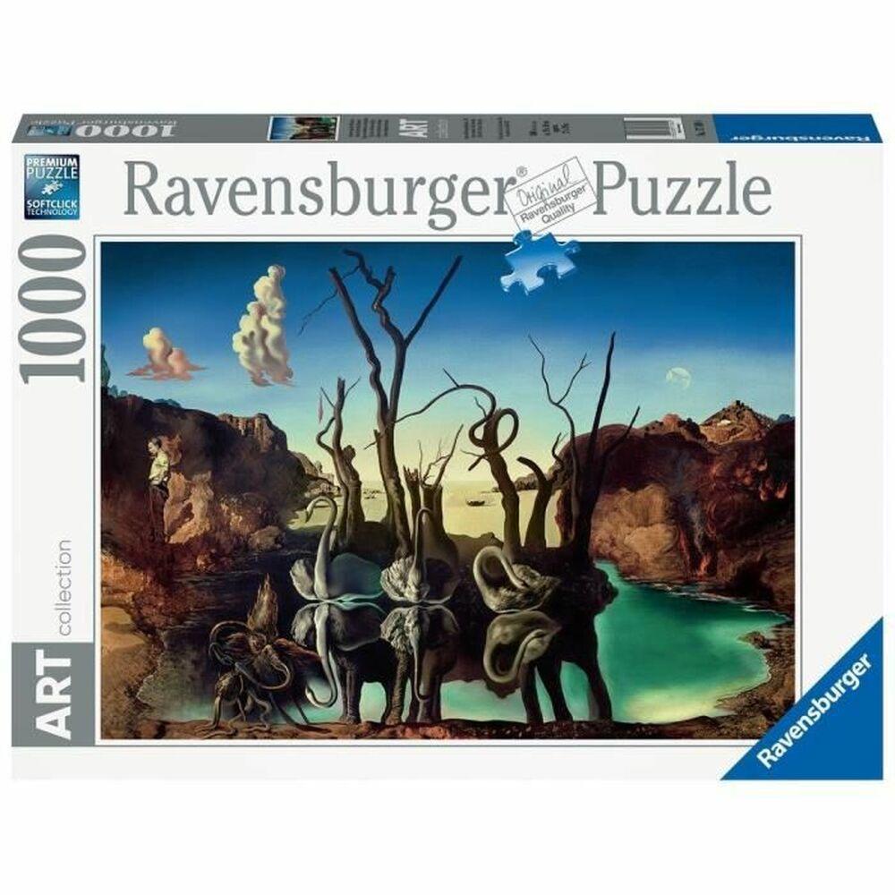 Ravensburger Dėlionė 1000 vnt. - Gulbės