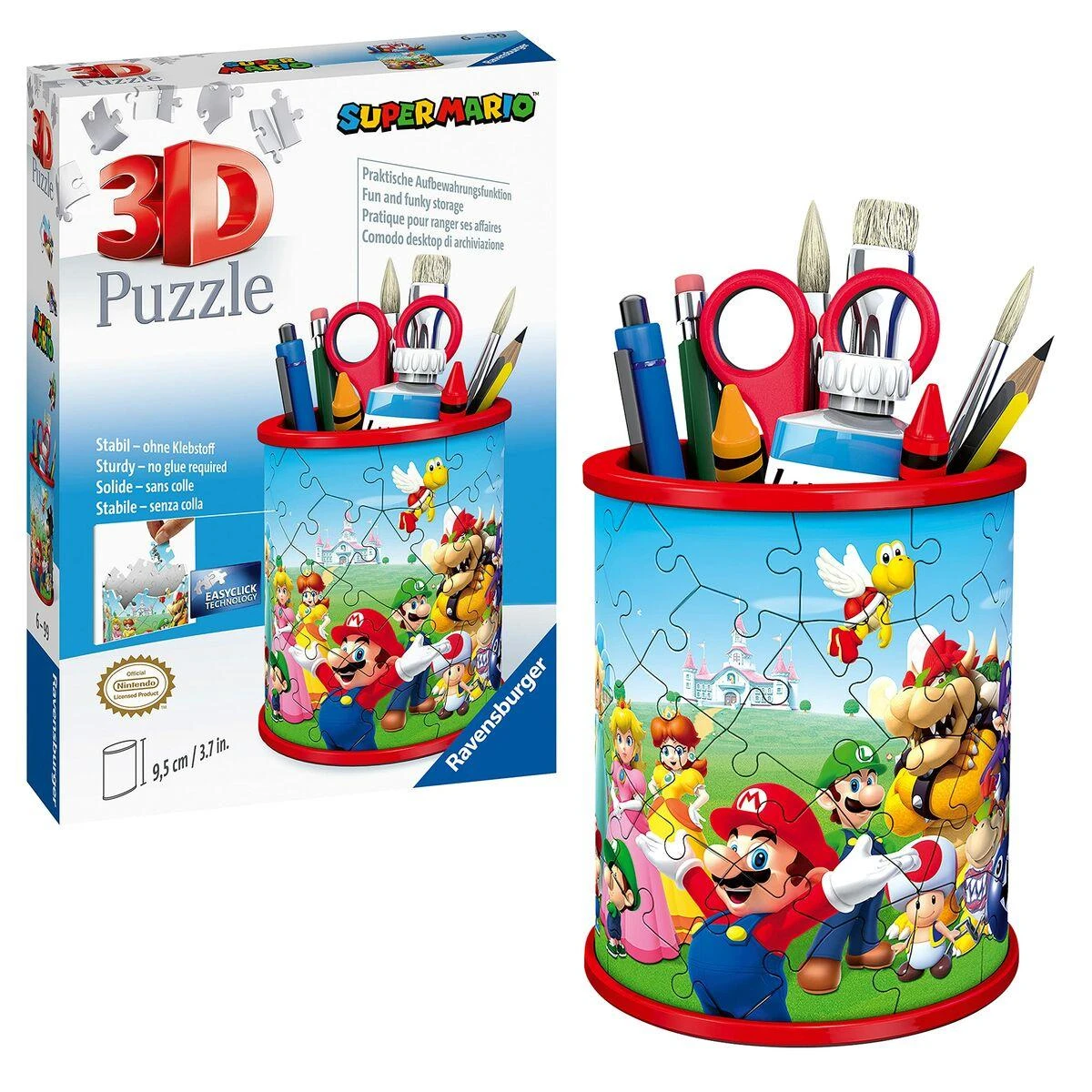 Ravensburger "3D" Dėlionė 54 vnt. - Super Mario pieštukinė