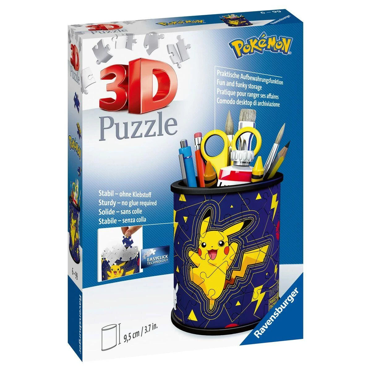 Ravensburger "3D" Dėlionė 54 vnt. - Pikachu pieštukinė