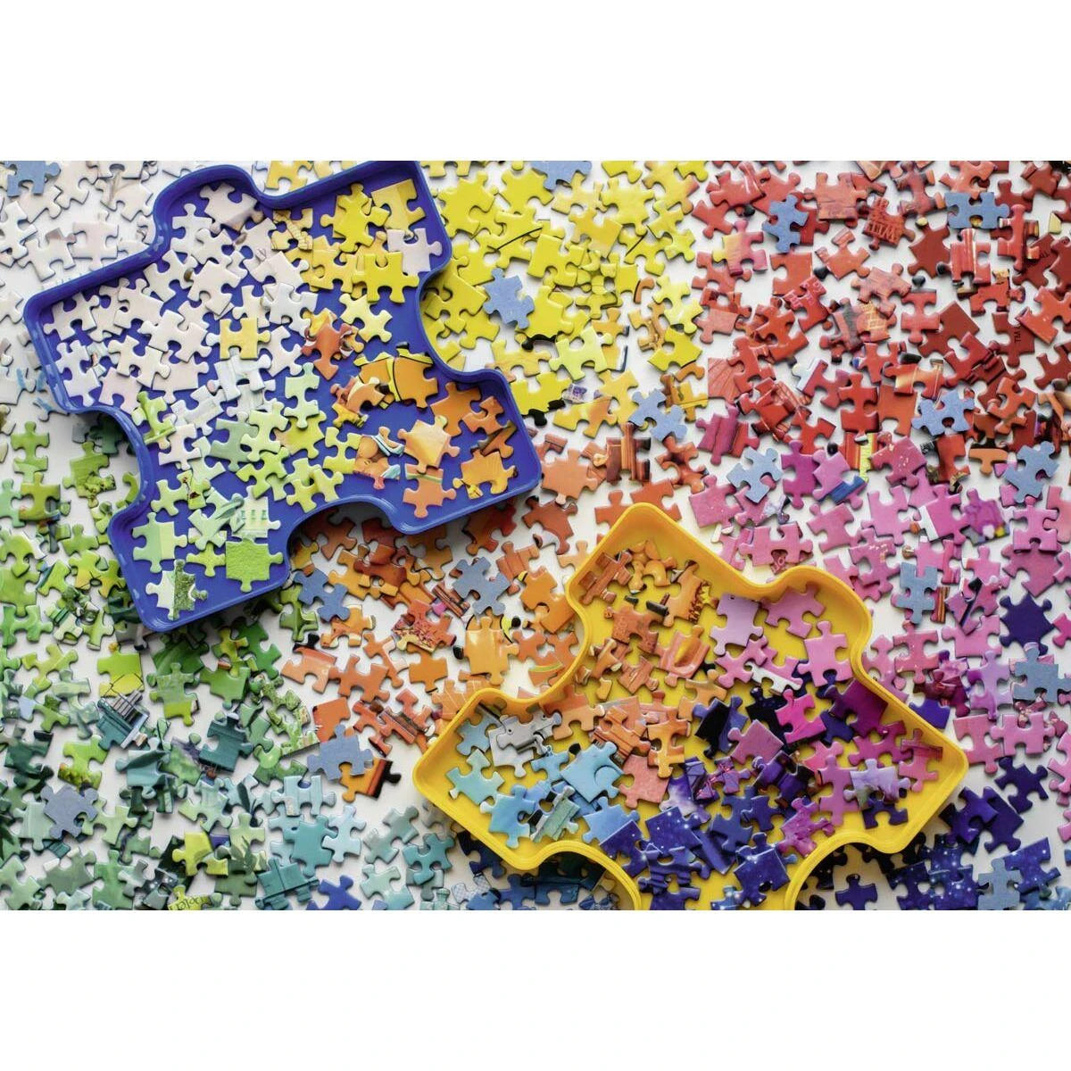Ravensburger Dėlionė 1000 vnt. - Spalvingos dėlionės dalys