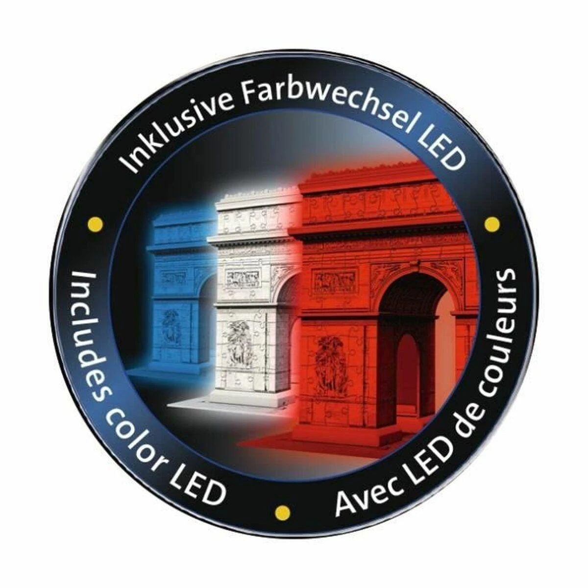 Ravensburger "3D" Dėlionė 216 vnt. - Triumfo arka naktį