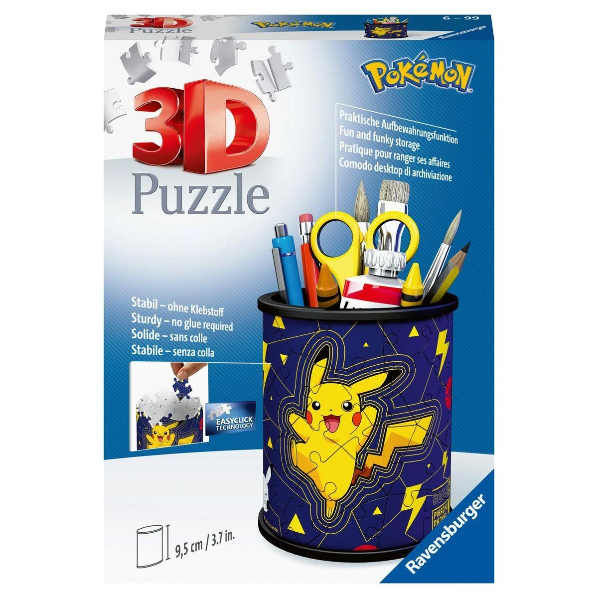 Ravensburger "3D" Dėlionė 54 vnt. - Pikachu pieštukinė