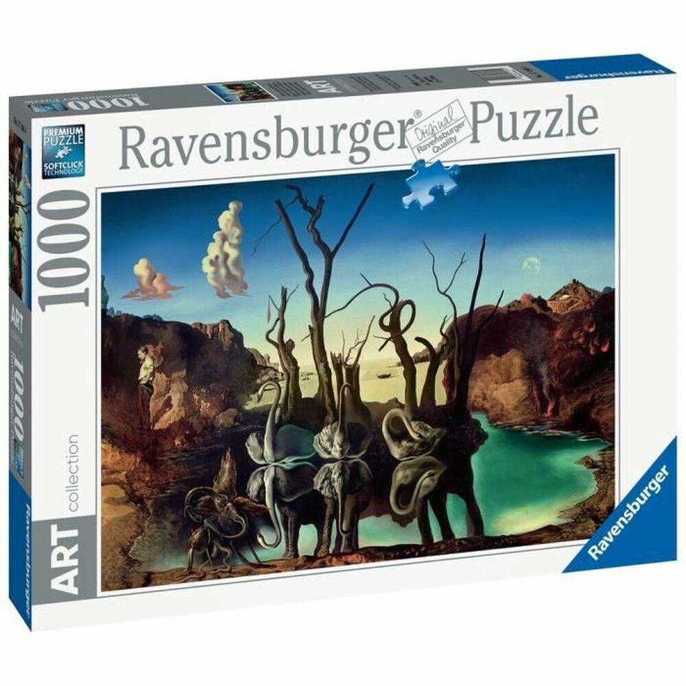 Ravensburger Dėlionė 1000 vnt. - Gulbės