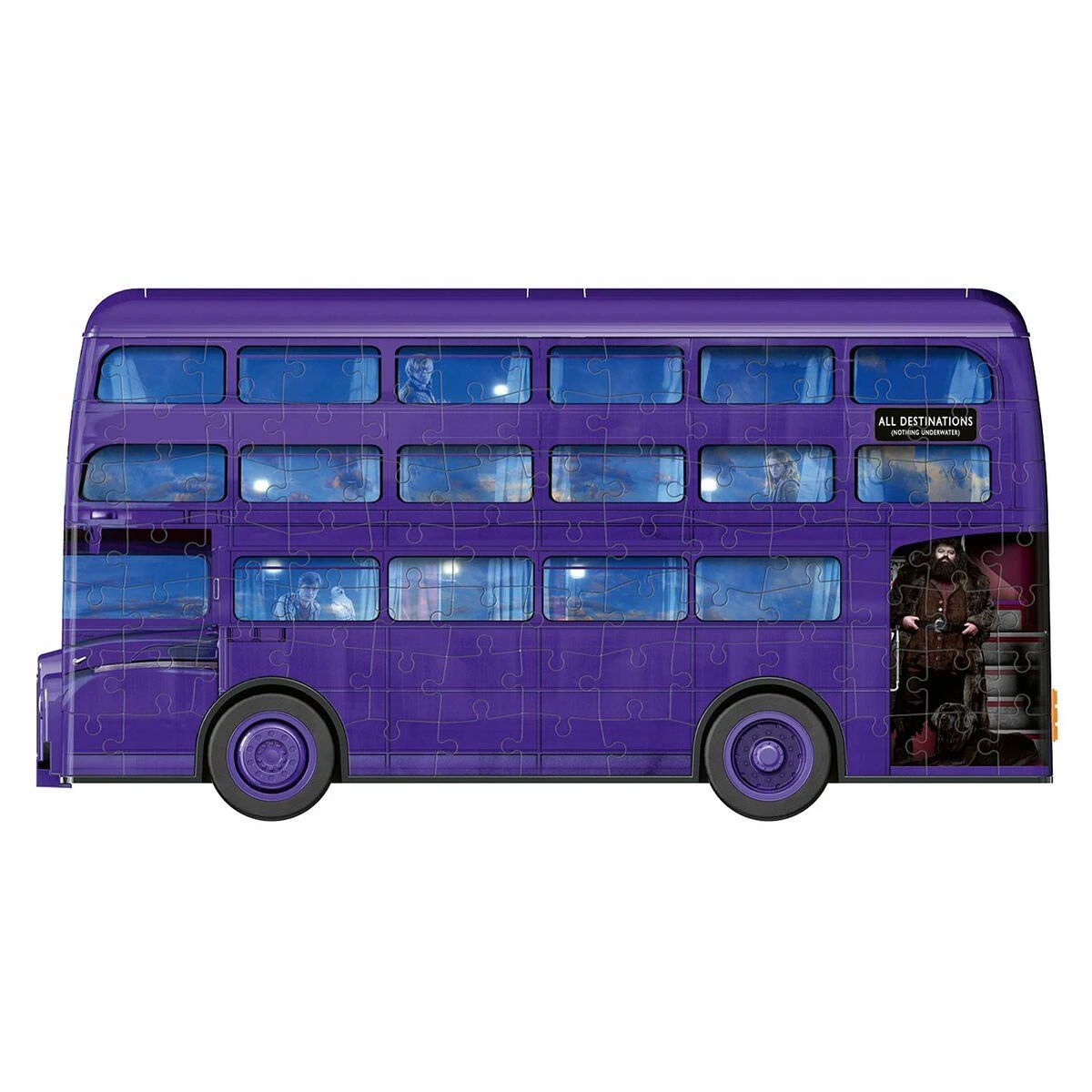 RAVENSBURGER 3D dėlionė Harry Potter Knight Bus, 216d., 11158