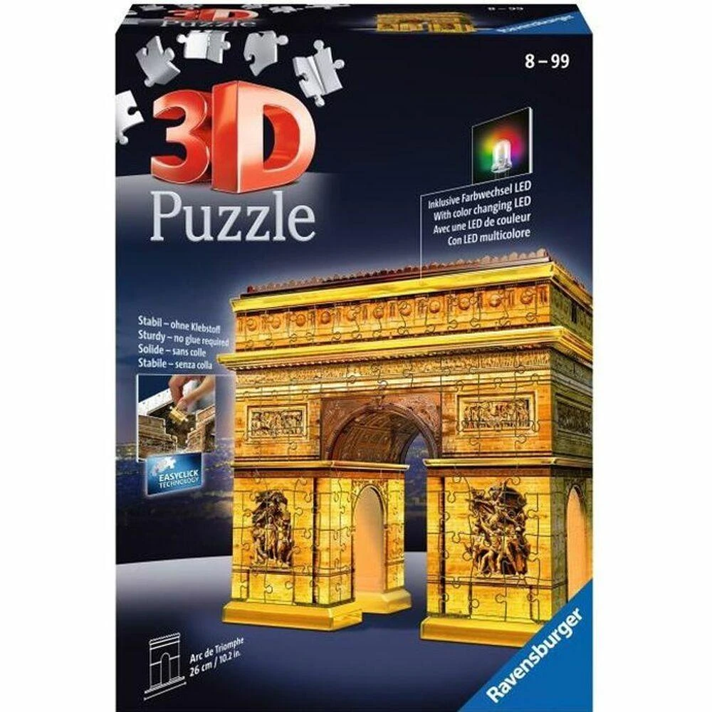 Ravensburger "3D" Dėlionė 216 vnt. - Triumfo arka naktį