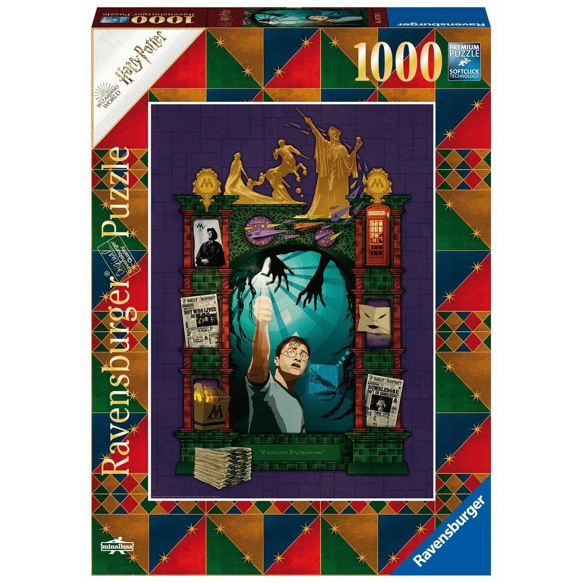 Ravensburger Dėlionė 1000 vnt. - Hario Poterio kolekcija 1