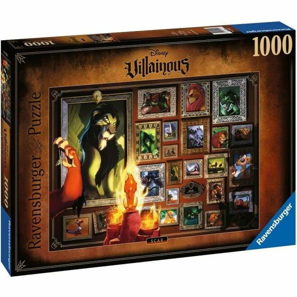 Ravensburger "Villainous" Dėlionė 1000 vnt. - Liūtas karalius (The Lion King)